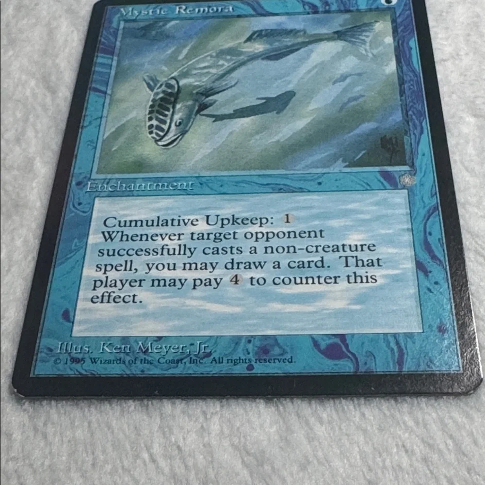 MTG Magic the Gathering Mystic Remora x2 - Picture 3 of 14
